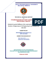 Stabilization of Soft Soil Using Industrial Waste Seminar Report