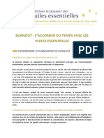 Burnout: S'Accorder Du Temps Avec Les Huiles Essentielles: Comprendre Le Phénomène de Burnout