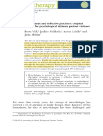 OK - Embodiment and Reflective Practices - Conjoint Therapy For Psychological Intimate Partner Violence