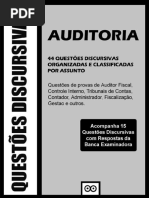 Auditoria - 44 Questoes de Auditoria