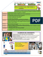 Institución Educativa 5080 "Sor Ana de Los Ángeles" "Proponemos Acciones para Prevenir La Anemia"