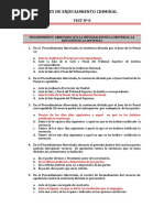 Test #8 Procedimiento Abreviado (Vi) - Impugnación y Ejecución de La Sentencia