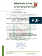 Informe N.° 54 - Sub Gerencia de Infraestructura y Obras