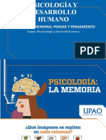 La Memoria, El Pensar y Pensamiento.