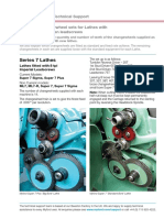 Series 7 Lathes: Technical Support Explaining Changewheel Sets For Lathes With Changewheel Driven Leadscrews