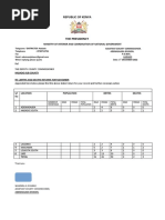 Republic of Kenya: Ministry of Interior and Coordination of National Government