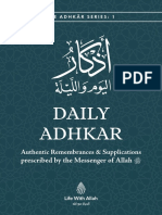 Daily Adhkar: The Adhkār Series: 1