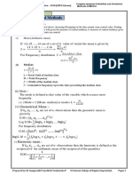 Module 4 - Statistical Methods