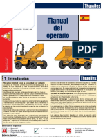 752-2098 - 5-10 Tonne Operator Manual ES