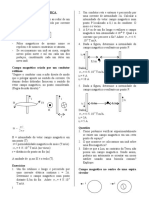 Campo Magnético e Força Magnética