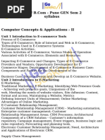 GEN. Sem 2 Syllabus