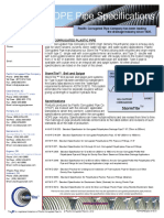 HDPE Pipe Specifications