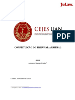 Armando Pambo - Constituicao Do Tribunal Arbitral - Julaw