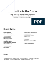 Introduction To The Course