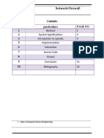 Free Network Firewall Computer Graphics Project Using OpenGL Report