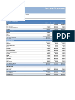 JEAA Instamart Income Statement