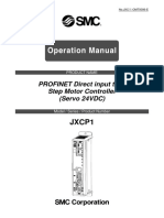 Jxcp1: PROFINET Direct Input Type Step Motor Controller (Servo 24VDC)