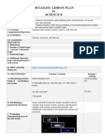 Detailed Lesson Plan in Science 8