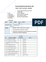 Informe Colegiado Agosto 2022