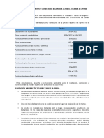 Circunstancias, Requisitos Y Condiciones Relativas A La Prueba Objetiva de Aptitud