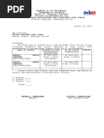 Requsest Form 138