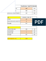 Oil Soak Pit Calculation