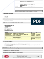 Hoja de Datos de Seguridad Crick 130