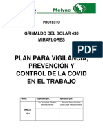 Plan para Vigilancia, Prevención Y Control de La Covid en El Trabajo