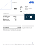 Current Account 16 August 2022 To 15 September 2022: Your Account Arranged Overdraft Limit 150