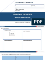 Gestión de Proyectos: Sesión 2: Design Thinking