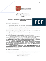 Derecho Comercial 1 - Primera Parte 1S2021