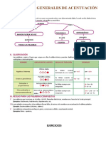 Reglas Generales de Acentuación