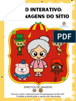 Livro Interativo Personagens Do Siti