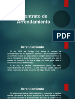 Contrato de Arrendamiento