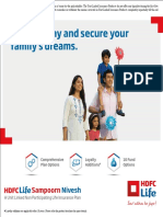 Invest Today and Secure Your Family's Dreams.: Sampoorn