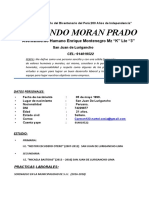 Fernando Moran Prado: Asentamiento Humano Enrique Montenegro MZ "K" Lte "3"