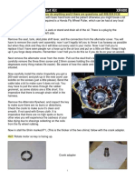 Instructions For The Estart Kit XR400