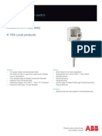 TX Thermal Dispersion Switch Data Sheet