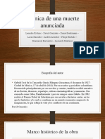 Crónica de Una Muerte Anunciada