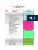 L2 RLE SHEDULE 2nd SEM GRP B