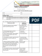 Seizure Checklist