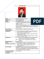 Curriculum Vitae