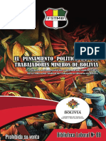 Libro Nro. 69 Pensam Polit Trabaj Mineros Bolivia SiDIS 2021