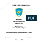 Colegio de Defensa Nacional: Latinobarómetro INFORME 2021