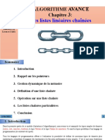 3 - Les Listes Lineaires Chaines