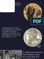 ¿Para Que Fue Puesto Jeremías Delante de Un Pueblo Desaprobado?