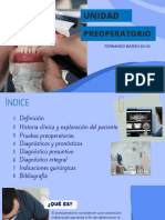 Unidad Preoperatorio