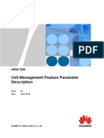 Cell Management Feature Parameter Description: Eran TDD