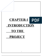 Chapter-1 To The Project