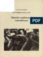 Musiche Tradizionali Centrafricane: Settembre Musica 1997